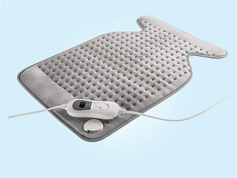 Almofada termica textil elétrica sintetica para costas 63x42cm