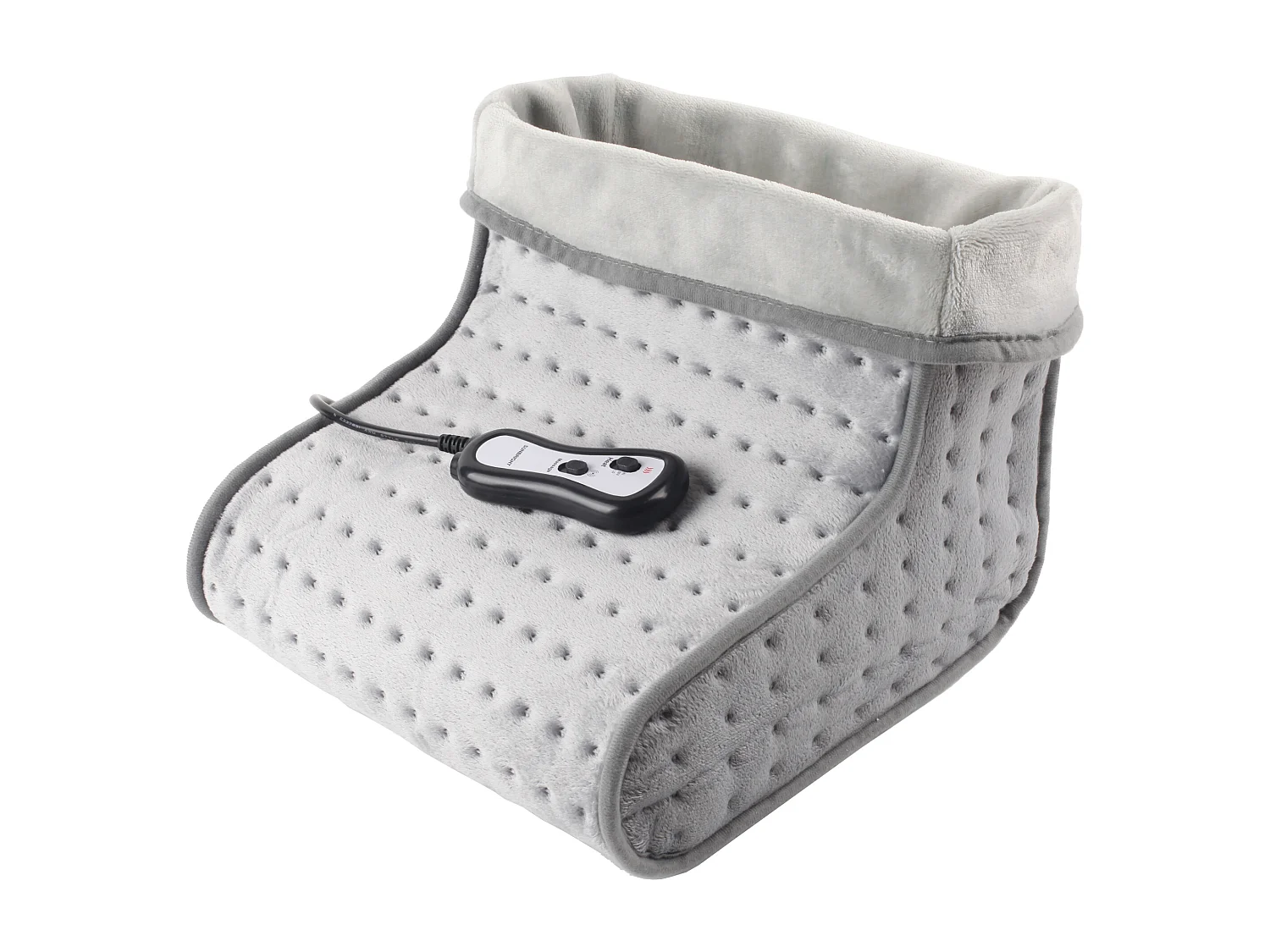Masseur électrique pour pieds 7W laine gris