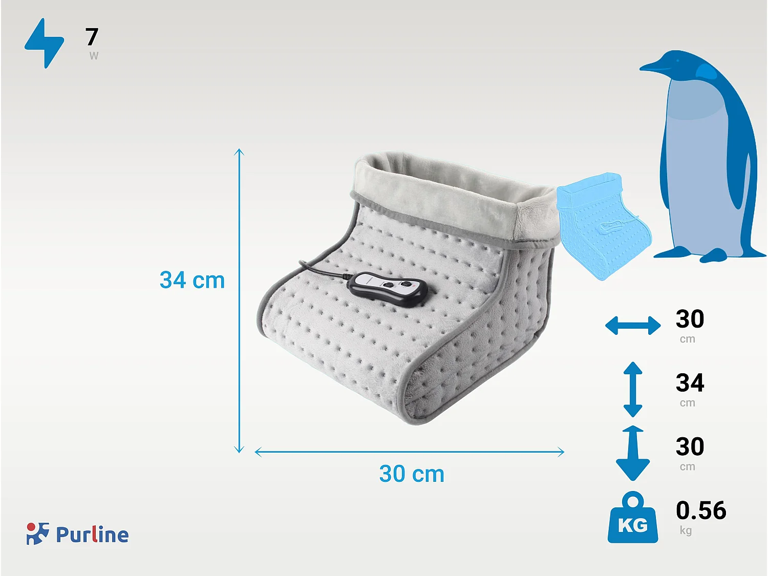 Massajador de pés elétricos