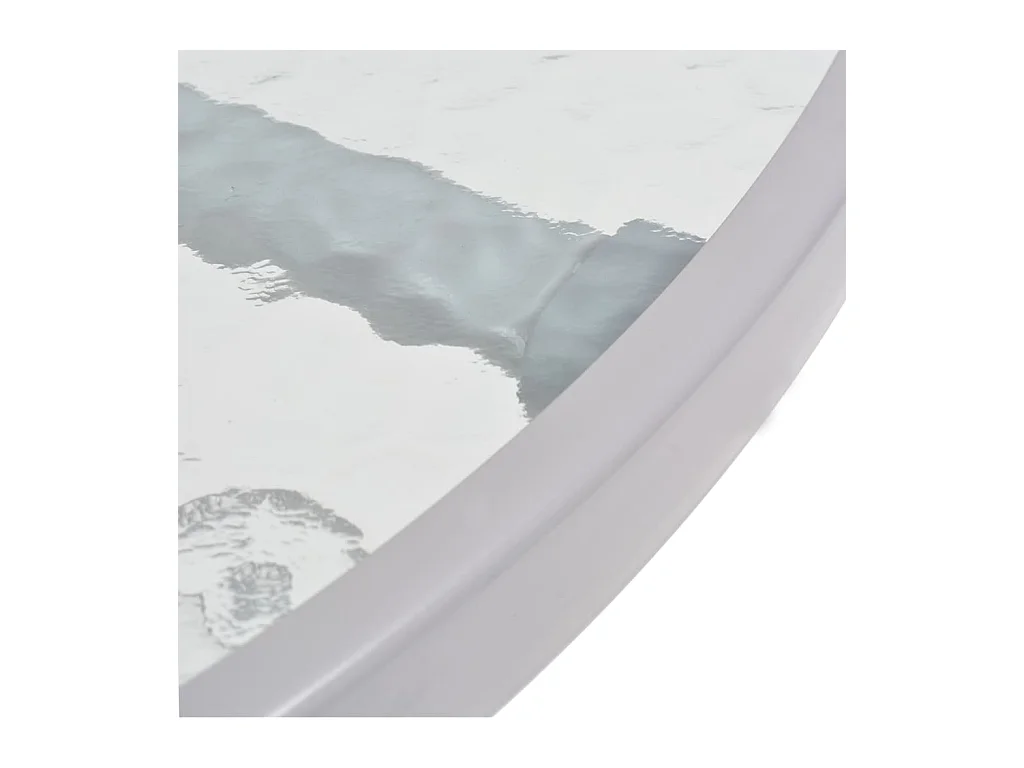 Comedor de jardín 6 piezas acero y textilene gris YOE35972