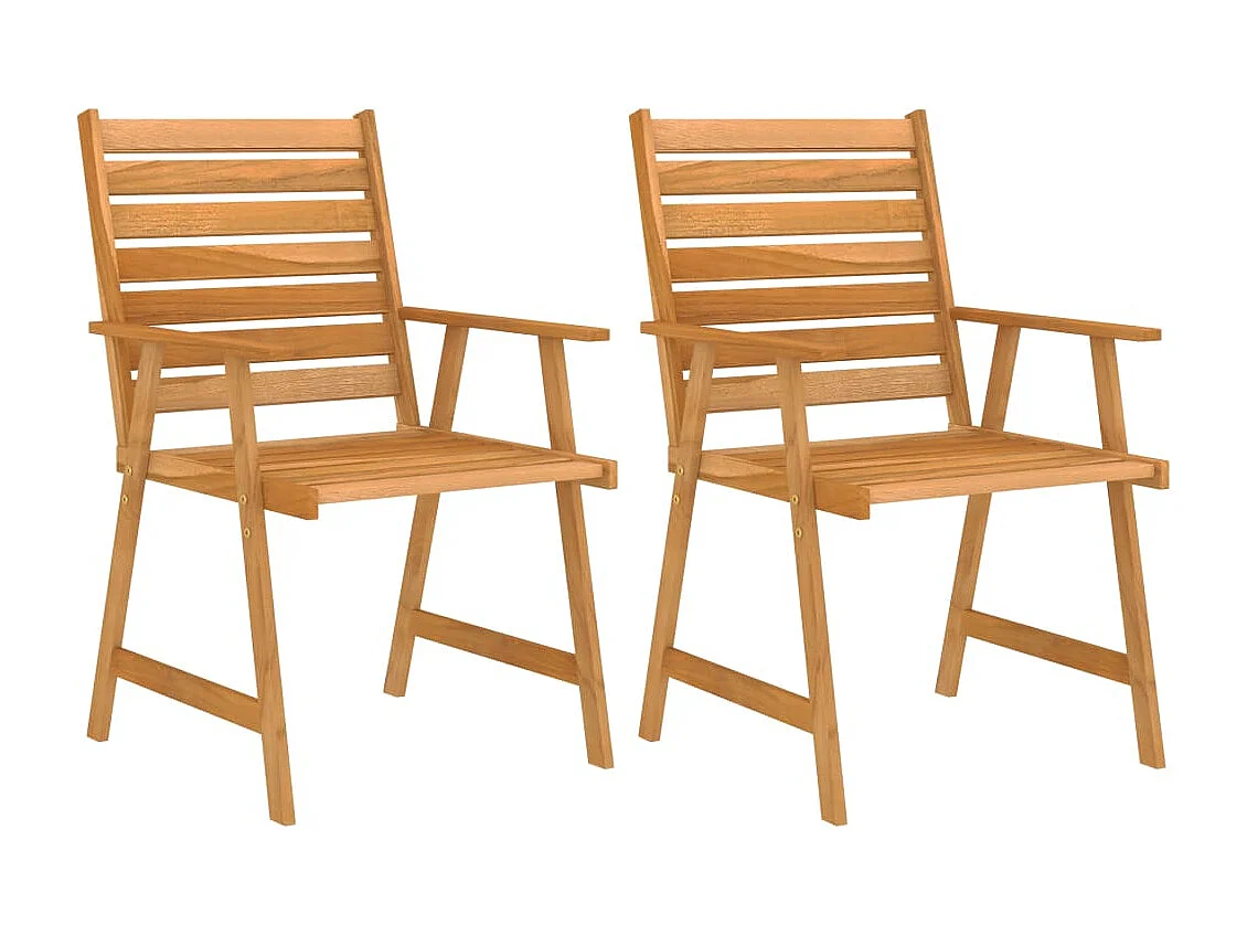 3-delige Tuinset massief acaciahout NL594671