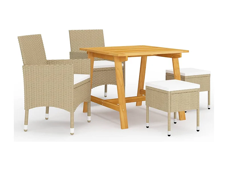 5-delige Tuinset beige NL596962