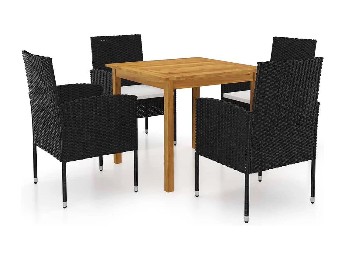 5-delige Tuinset zwart NL964249