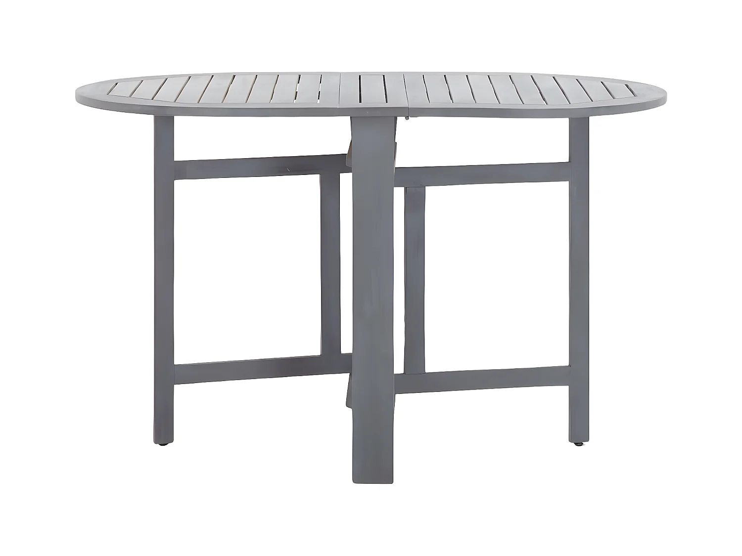 5-delige Tuinset massief acaciahout grijs NL250850