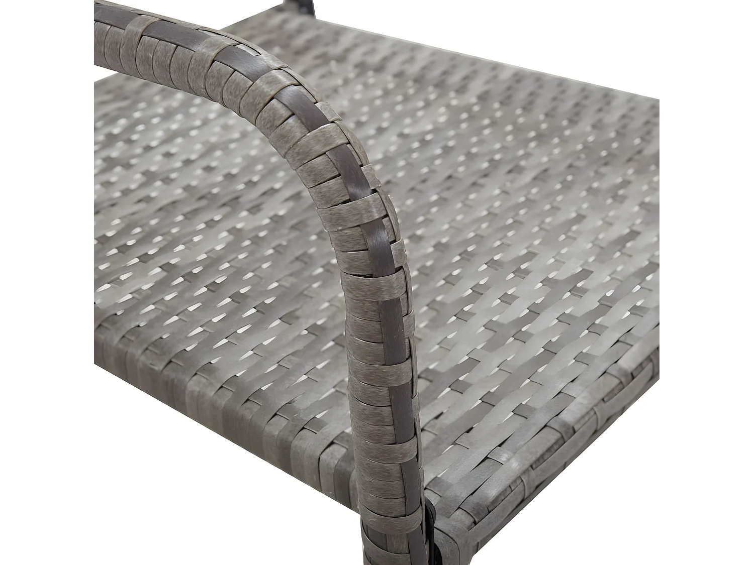 Ensemble à dîner de jardin 9 pcs Résine tressée Anthracite BE24331