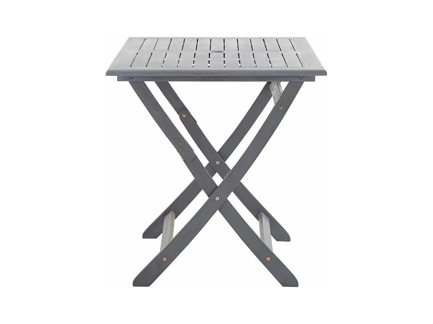 5-tlg. Garten-Essgruppe,Gartensitzgruppe Massivholz Akazie Grau -gkd10427