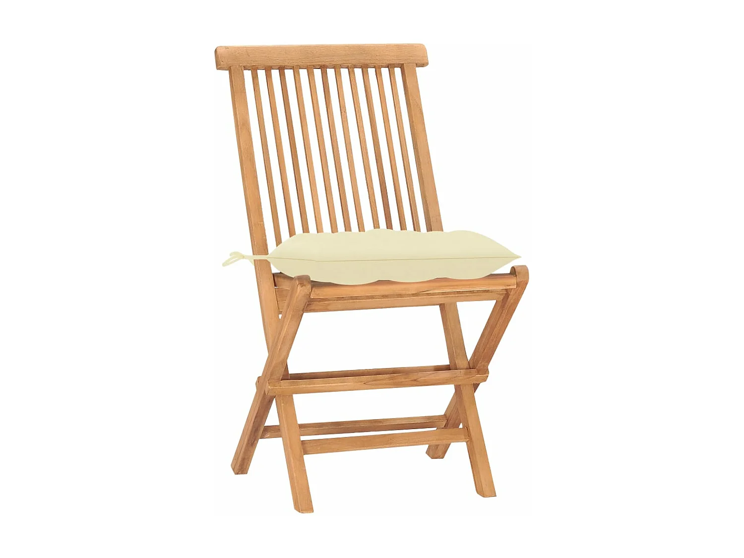 3-tlg. Garten-Essgruppe,Gartensitzgruppe mit Kissen Klappbar Massivholz Teak -gkd55566