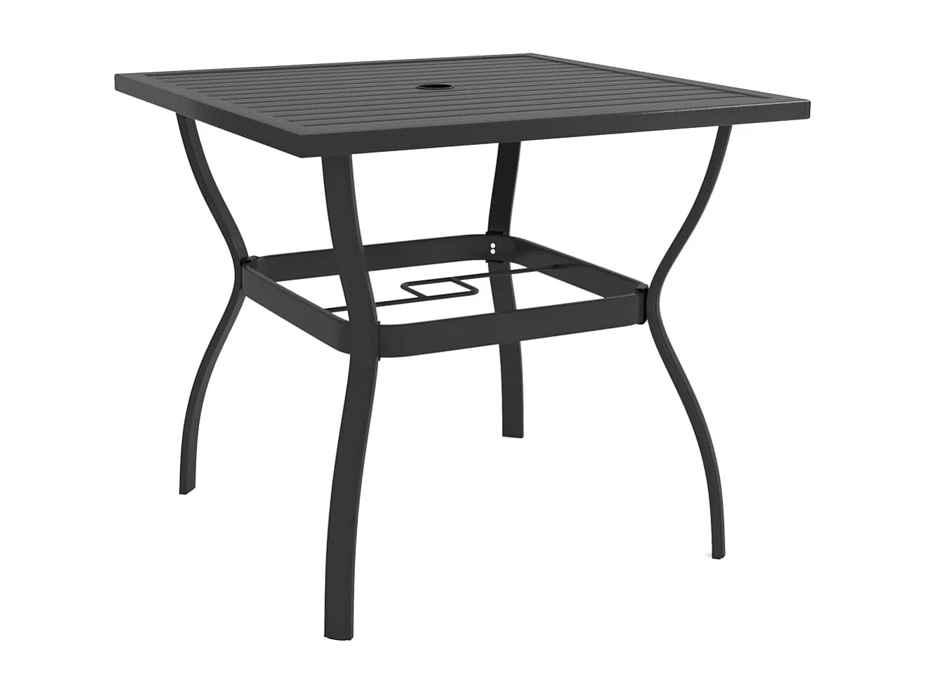 Ensemble de salle à manger de jardin 3 pcs Textilène et acier BE50974