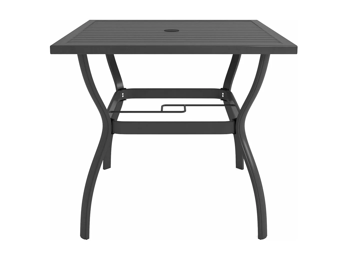 Ensemble de salle à manger de jardin 3 pcs Textilène et acier BE50974