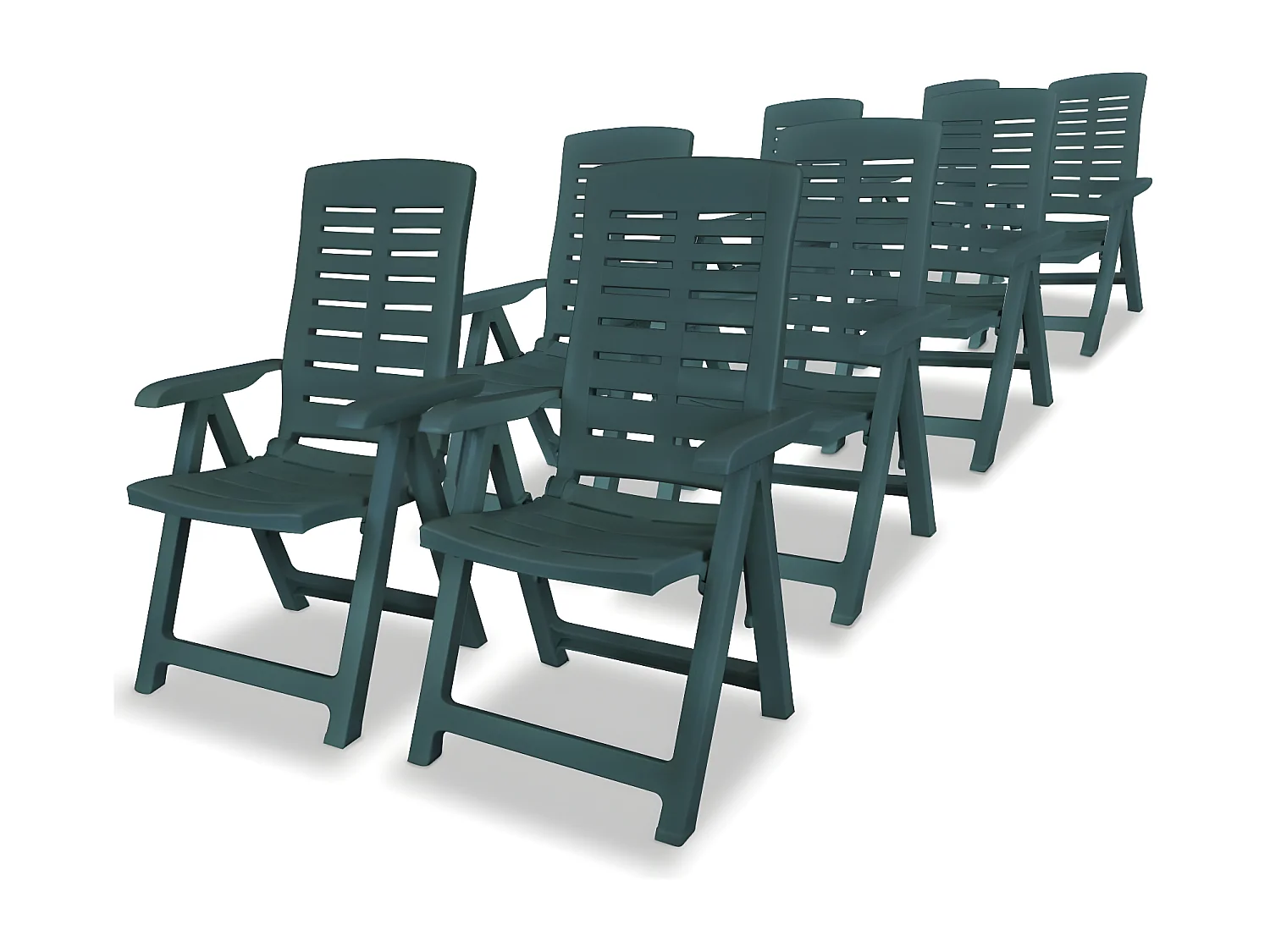 9-delige Tuinset kunststof groen NL687200