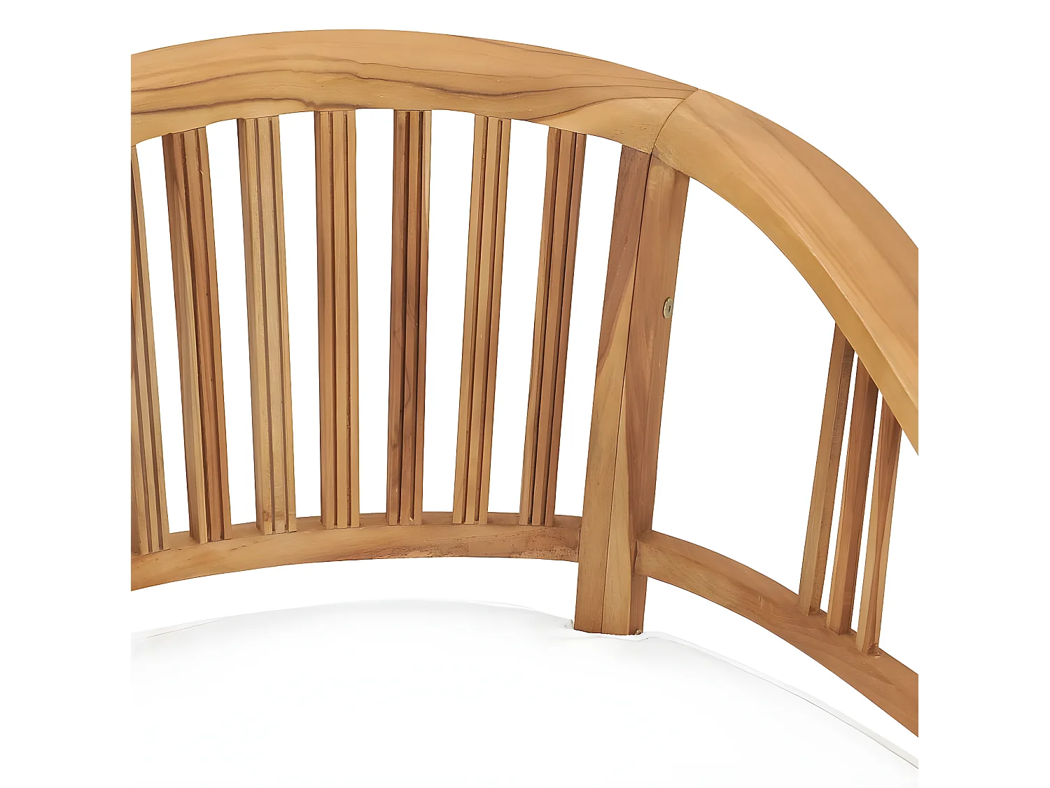 Ensemble de salle à manger de jardin 5 pcs avec coussins Teck BE63248