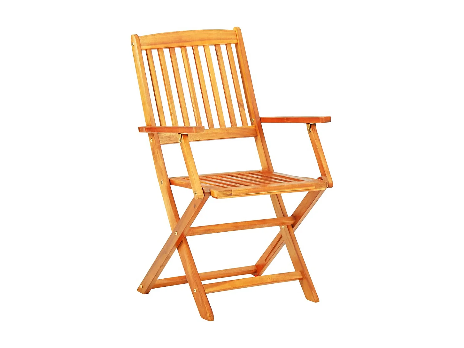 Salle à manger de jardin pliable 5 pcs Bois d'acacia solide GFDF38036