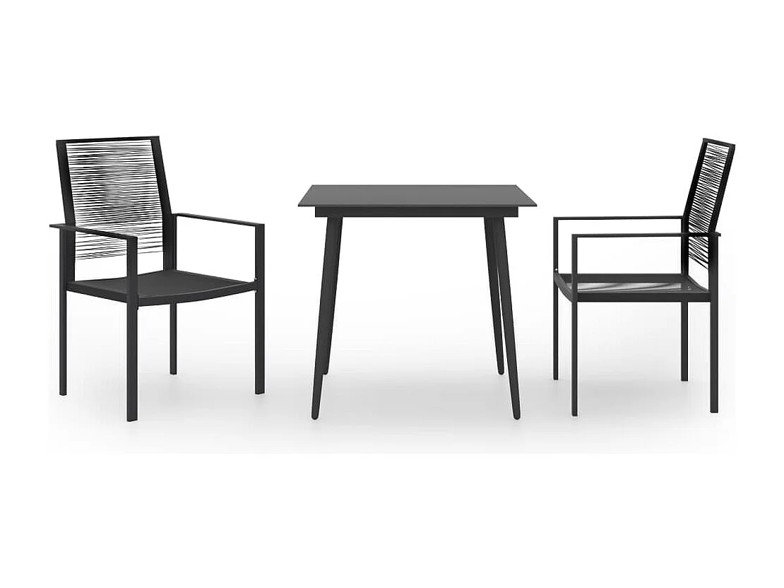 Ensemble de salle à manger de jardin 3 pcs BE89021