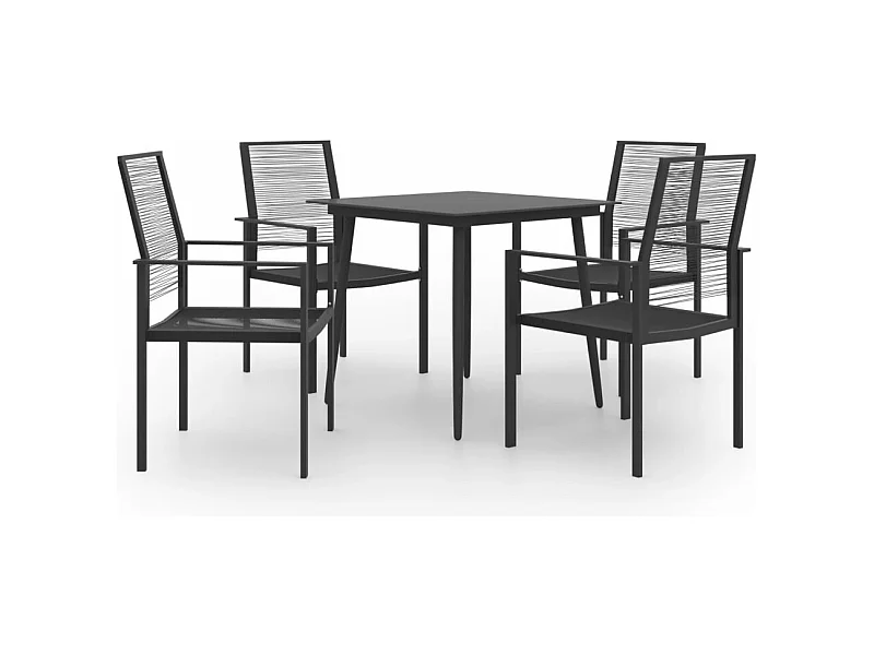 5 pcs conjunto de jantar para jardim PT490538