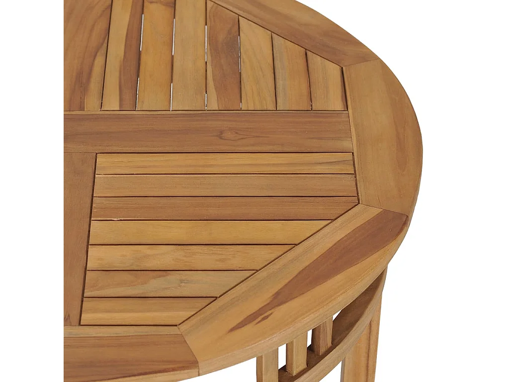 3-delige Tuinset met kussens massief teakhout NL146332