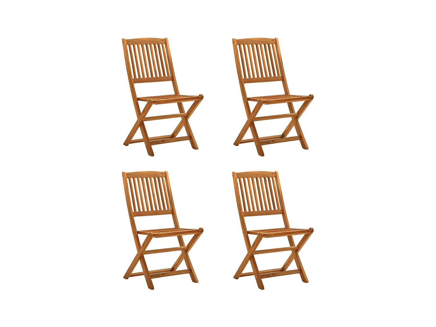 5-tlg. Garten-Essgruppe,Gartensitzgruppe Massivholz Akazie -gkd75446