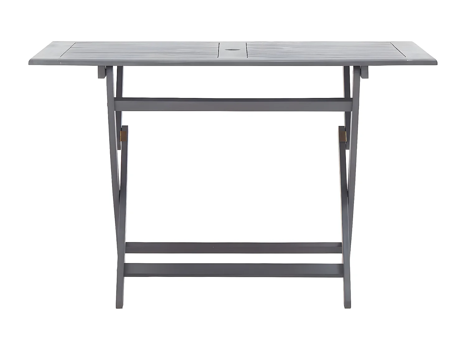 Salle à manger de jardin 5 pcs Bois d'acacia massif Gris BE30387