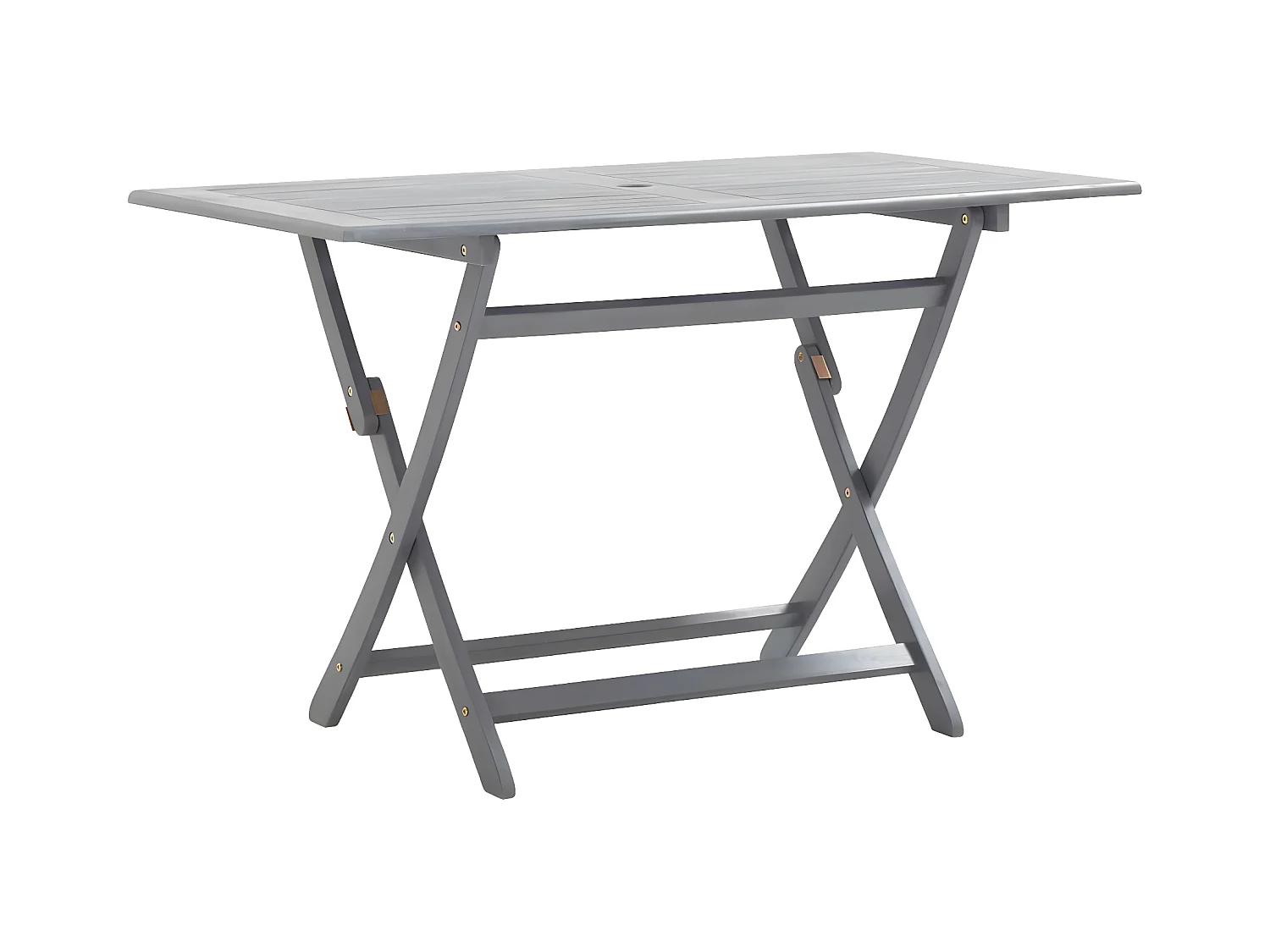 5-tlg. Garten-Essgruppe,Gartensitzgruppe Massivholz Akazie Grau -gkd50691