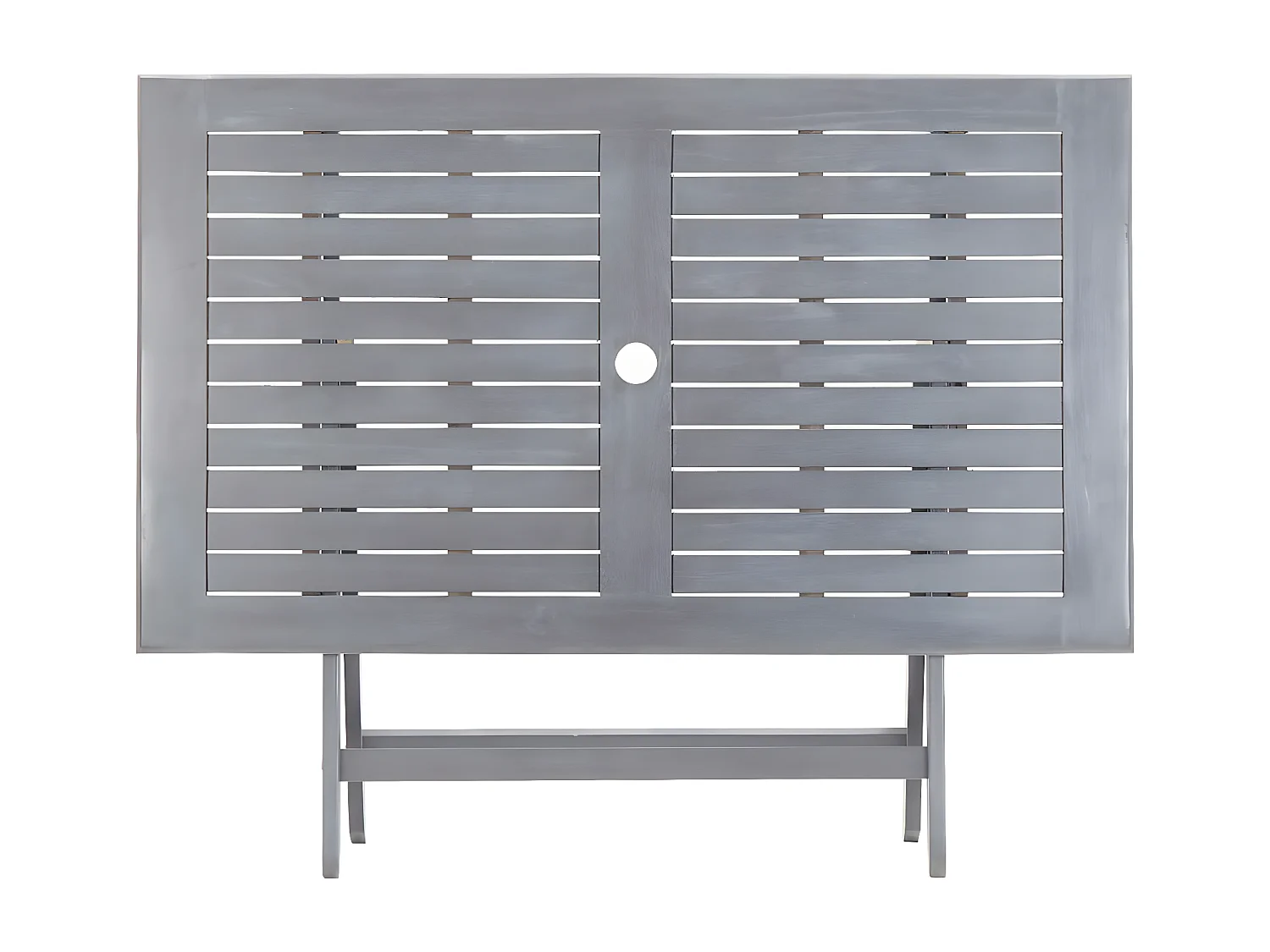 Salle à manger de jardin 5 pcs Bois d'acacia massif Gris BE30387