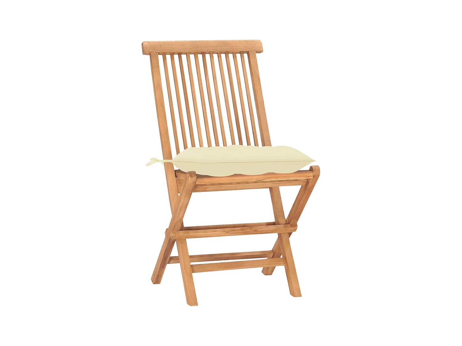 3-tlg. Garten-Essgruppe,Gartensitzgruppe mit Kissen Klappbar Massivholz Teak -gkd96157