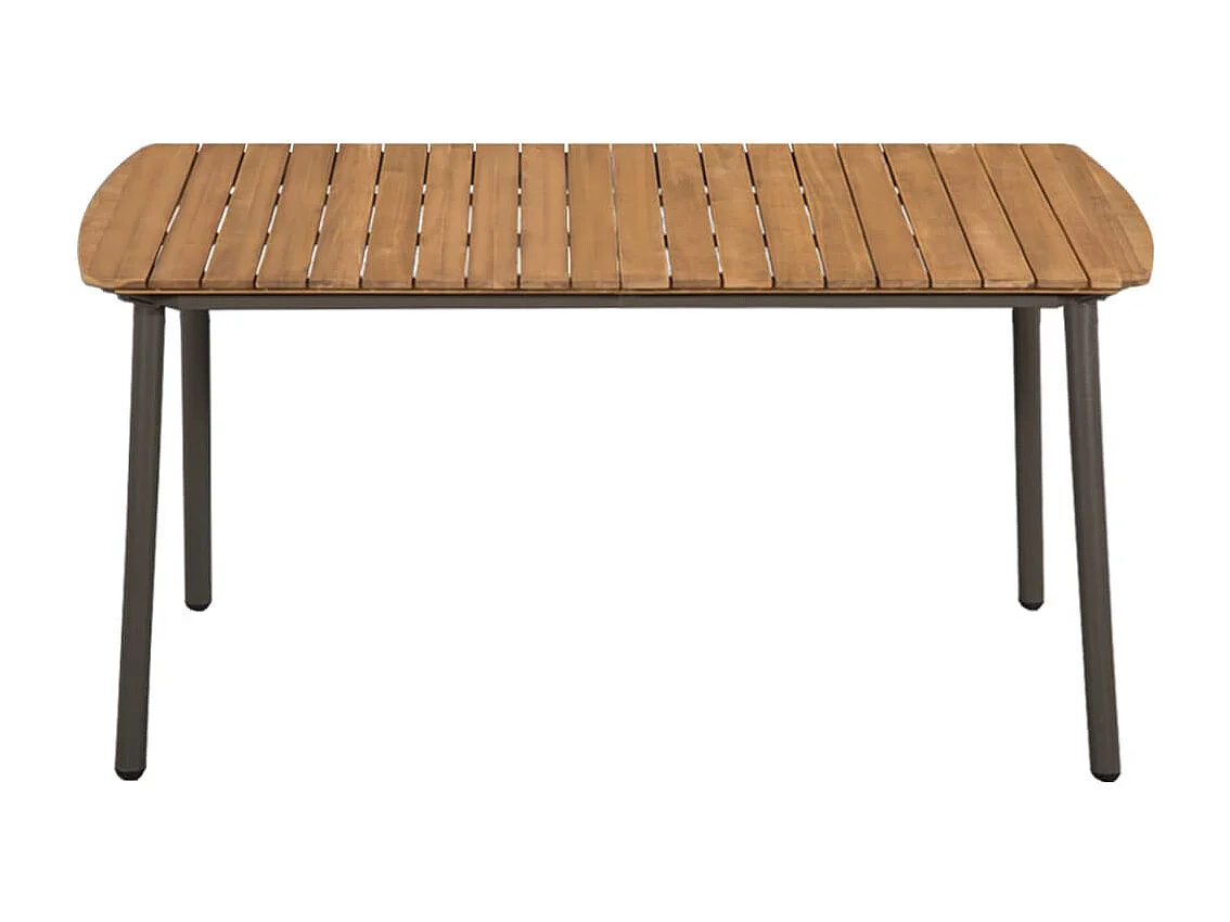 Ensemble de salle à manger de jardin 5 pcs Résine tressée Gris BE51050