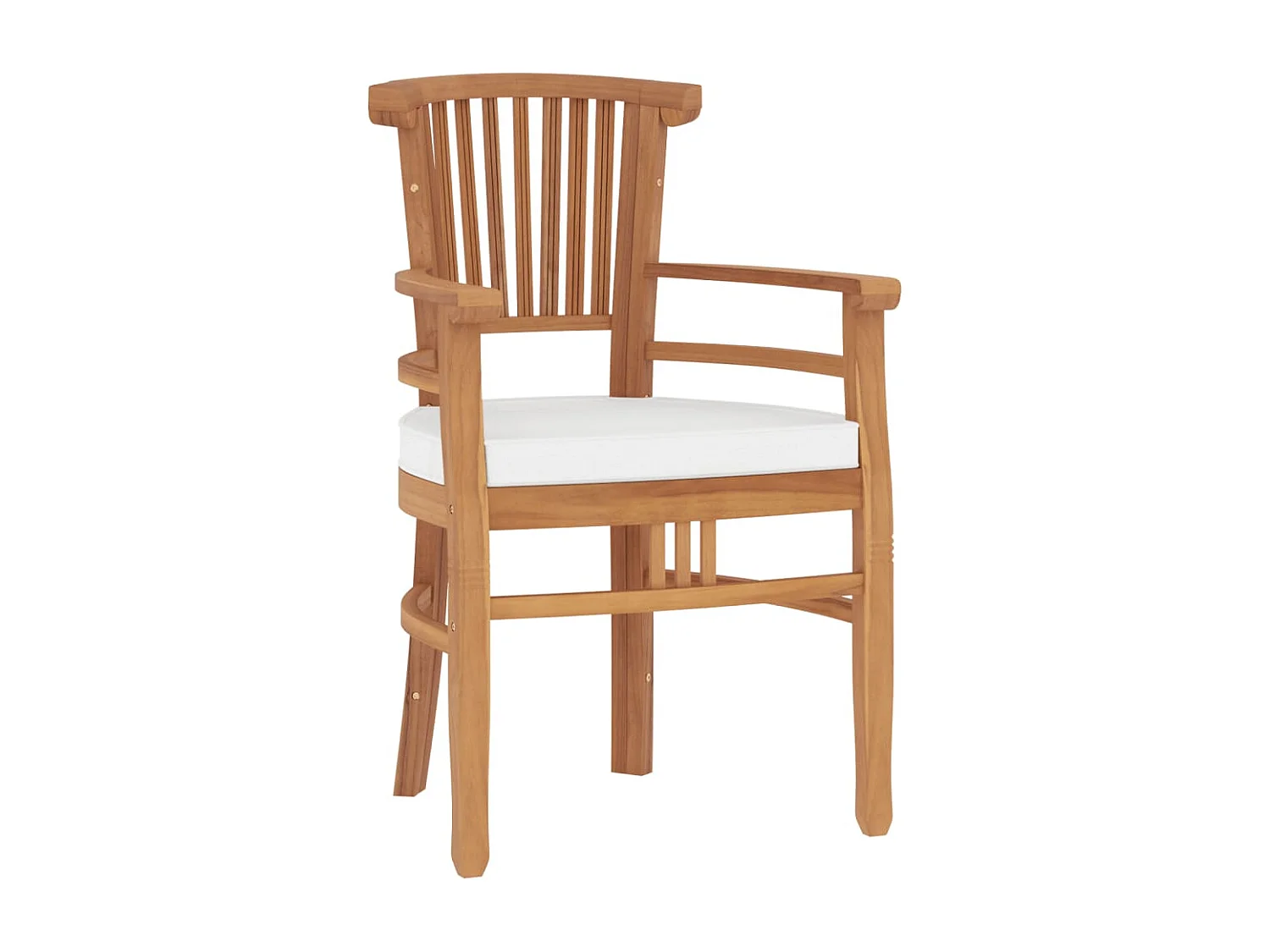 Ensemble à manger de jardin 5 pcs Bois de teck massif BE12468