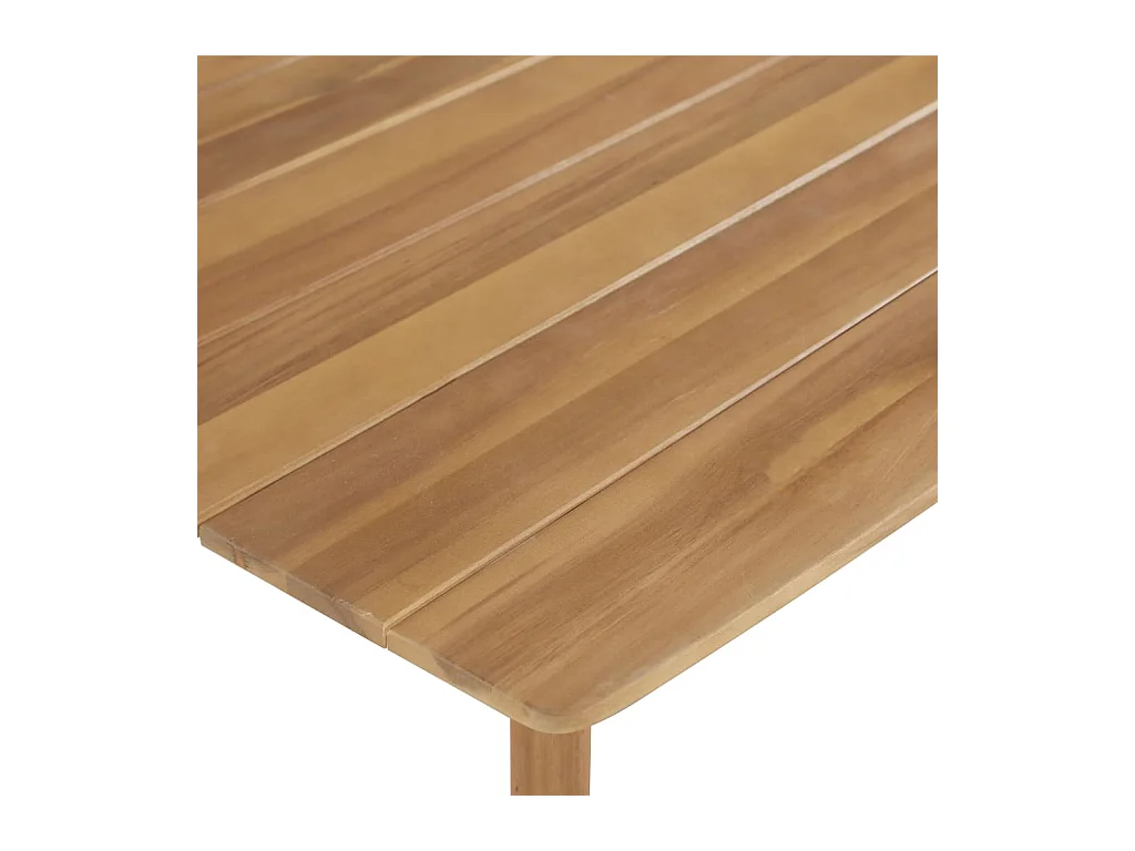 Salle à manger de jardin 5 pcs Bois d'acacia solide BE48469