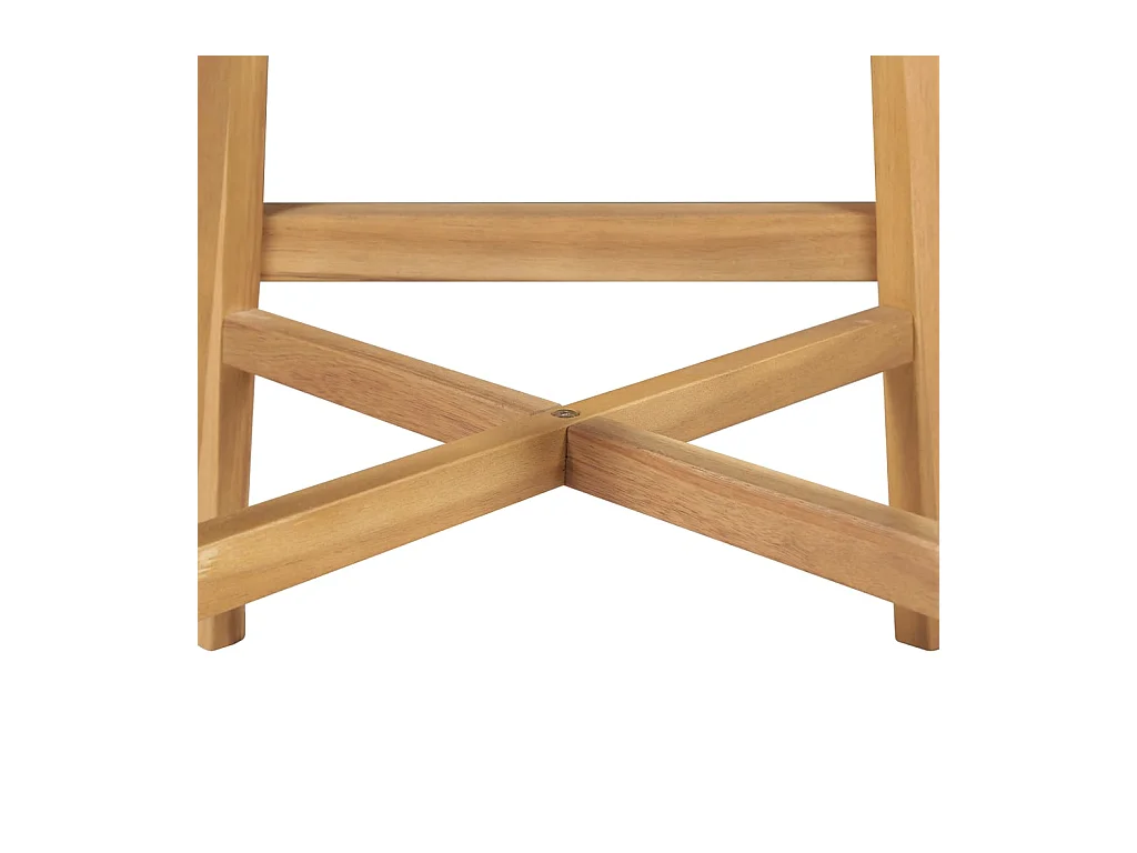 Salle à manger de jardin 5 pcs Bois d'acacia solide BE48469