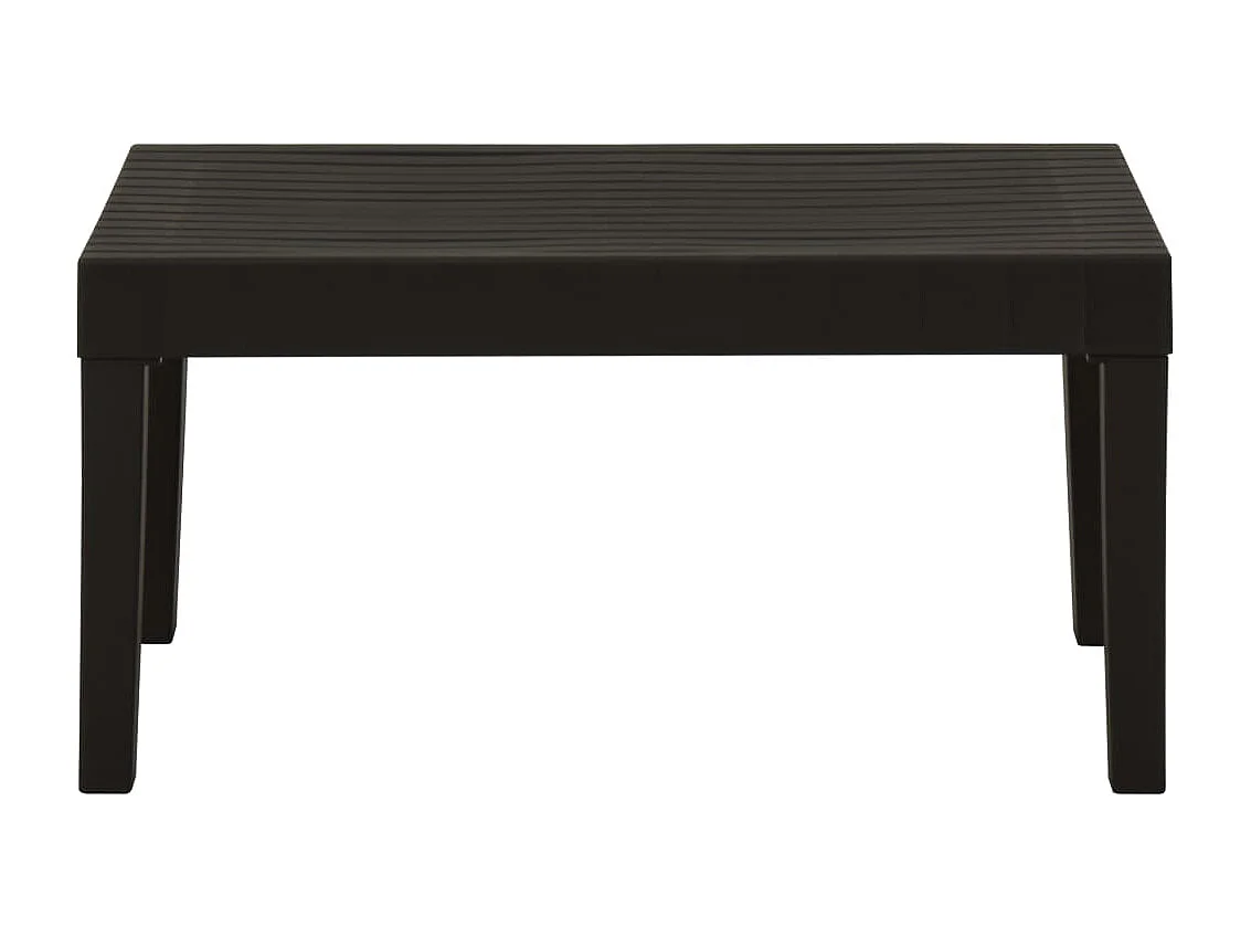 Salon de jardin 4 pcs avec coussins Plastique Gris BE44197