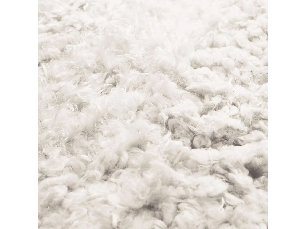 AUTHENTIK - Tapis tout doux fausse fourrure blanc 120x170