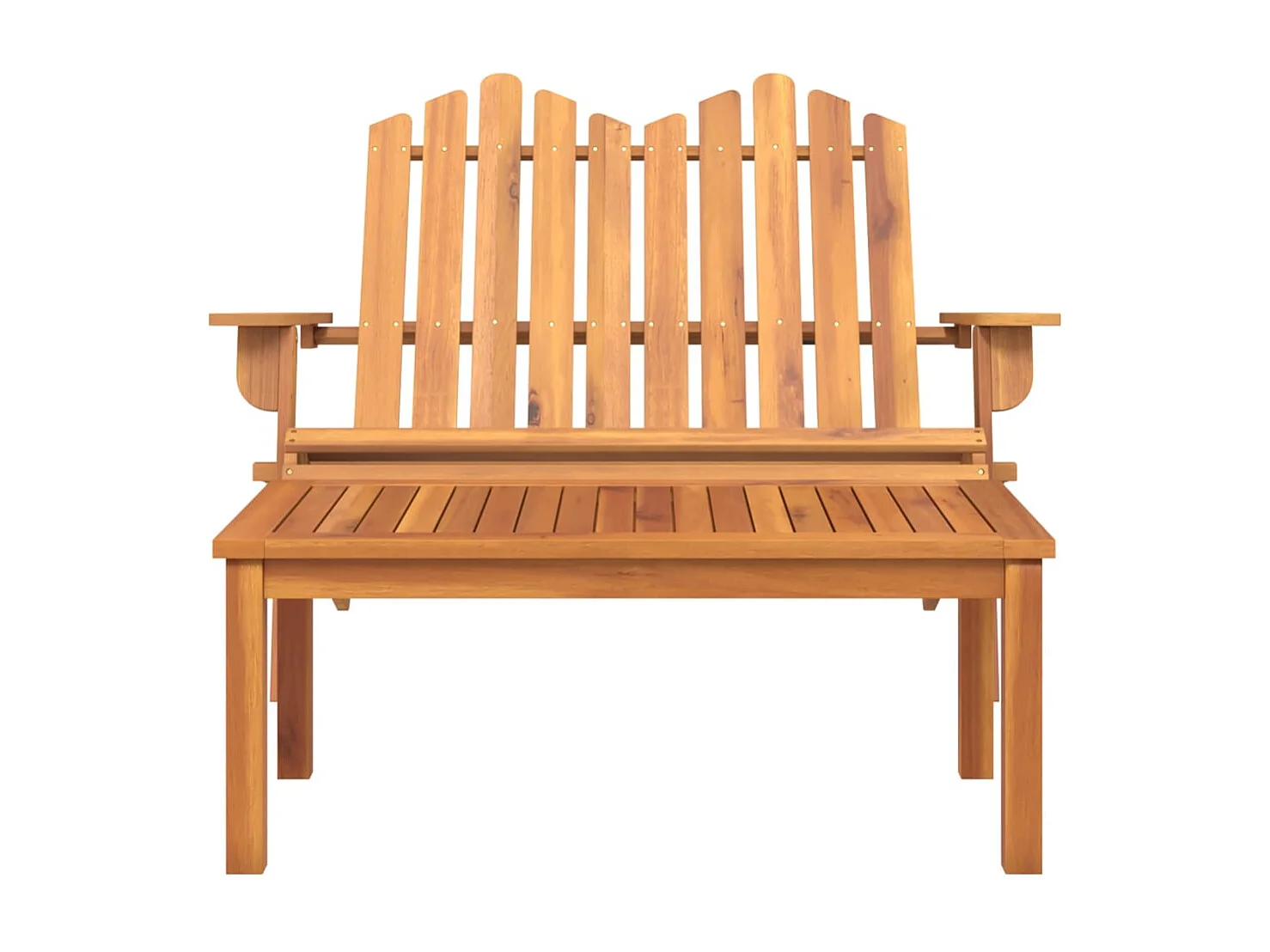 Salon de jardin Adirondack 2 pcs bois acacia solide BE35816