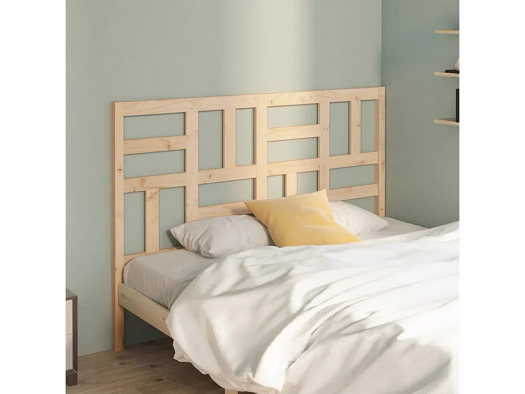Tête de lit 141x4x104 cm Bois massif de pin QED95692