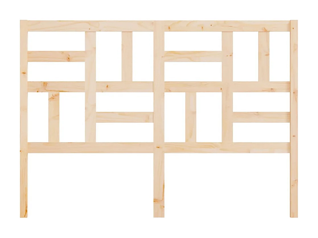 Tête de lit 141x4x104 cm Bois massif de pin QED95692