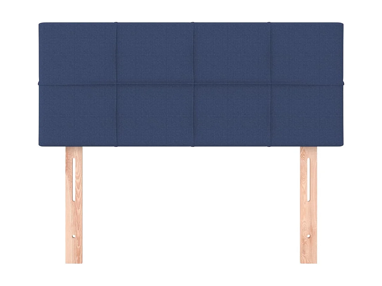 Tête de lit Bleu 80x5x78/88 cm Tissu QED74768