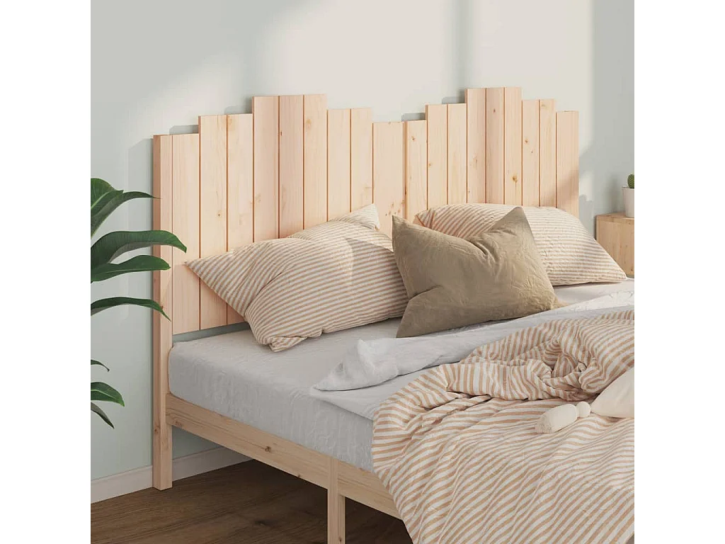Tête de lit 186x4x110 cm Bois massif de pin QED38892