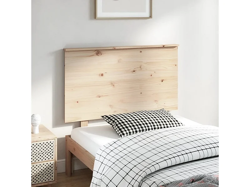 Testiera | Testata del letto per Letto 104x6x82,5 cm Legno Massello di Pino