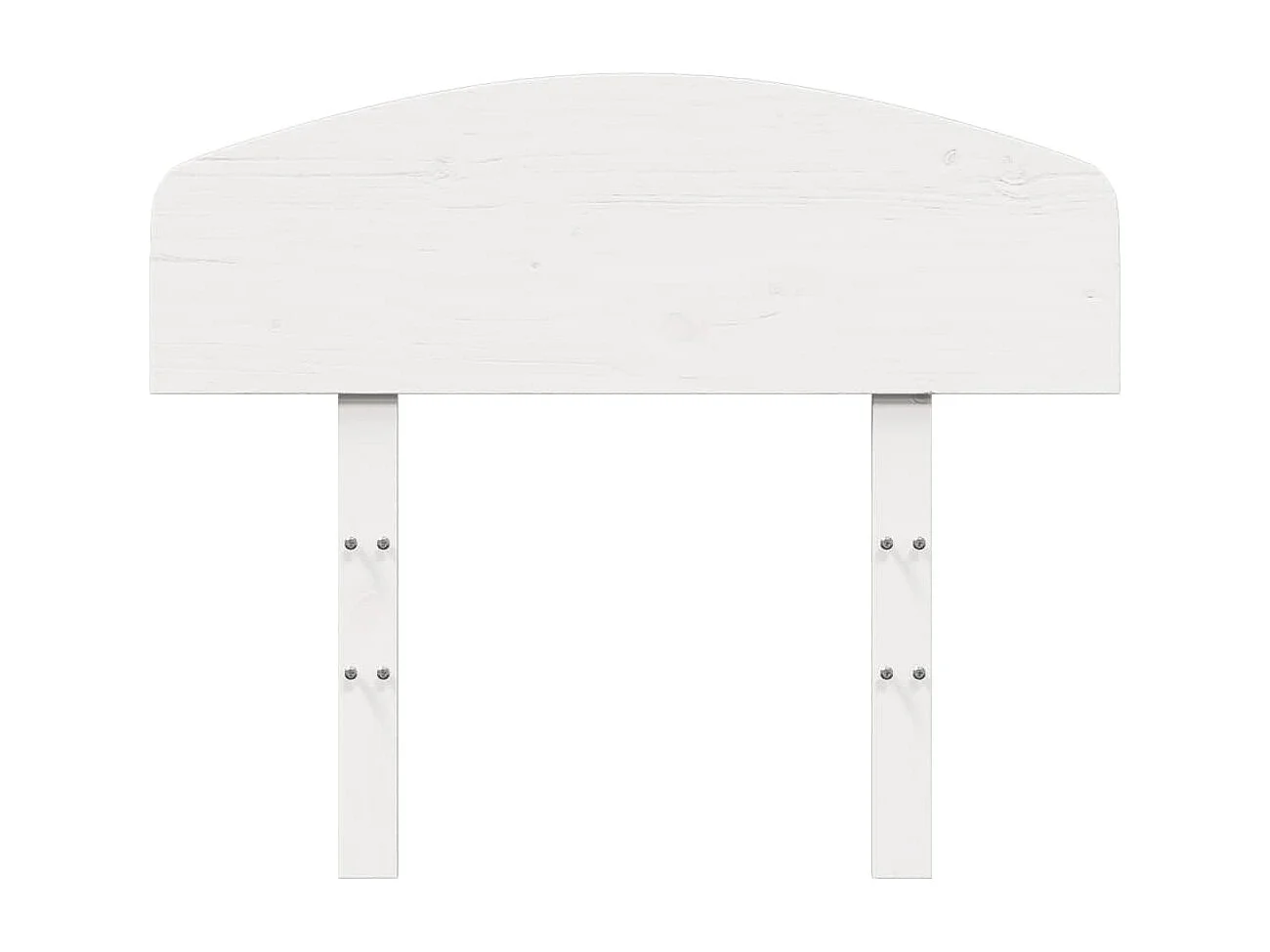 Tête de lit blanc 90 cm bois massif de pin QED25979