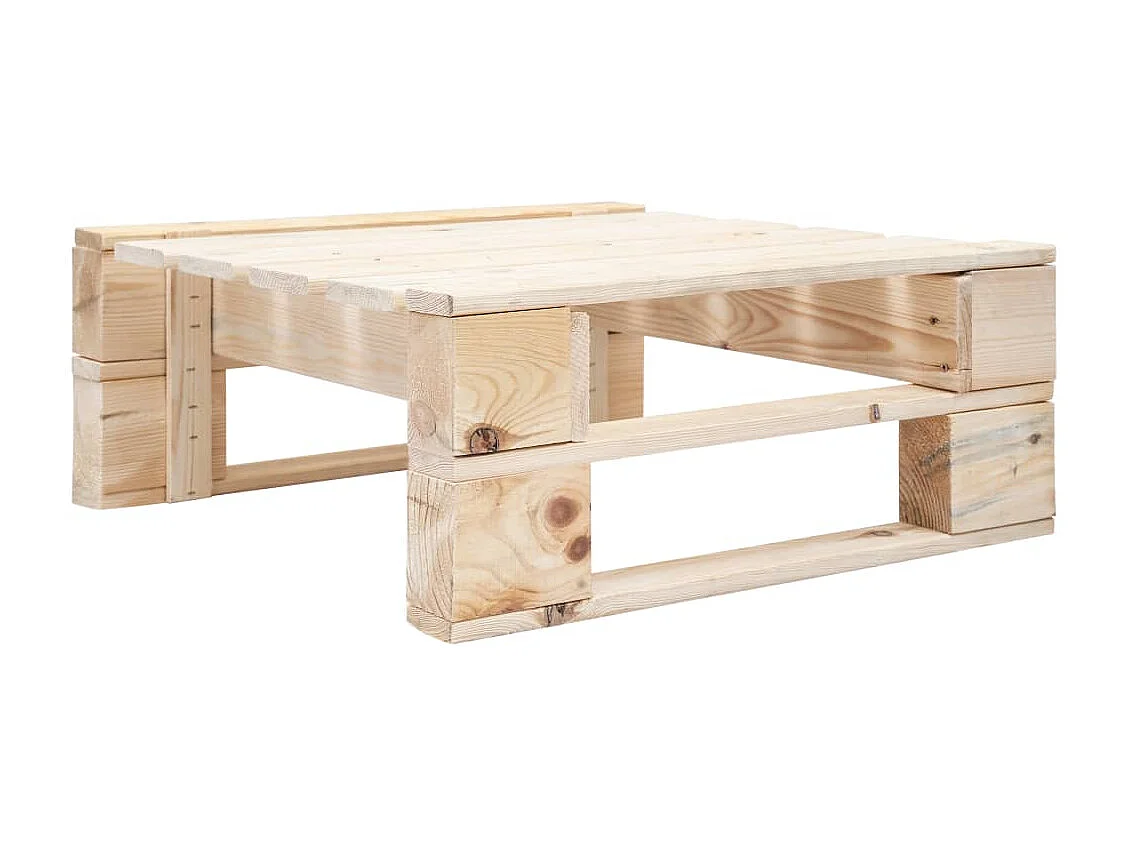 6-delige Loungeset pallet met kussens geïmpregneerd grenenhout NL65460