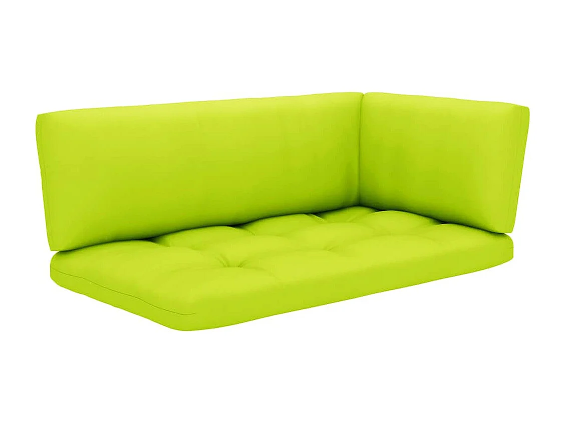 6-delige Loungeset pallet met kussens geïmpregneerd grenenhout NL65460