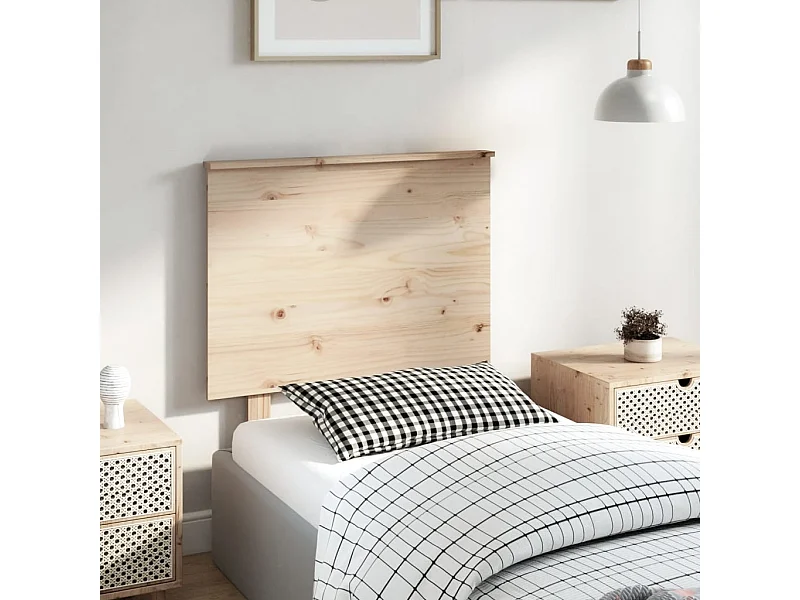 Tête de lit 79x6x82,5 cm Bois massif de pin QED18808