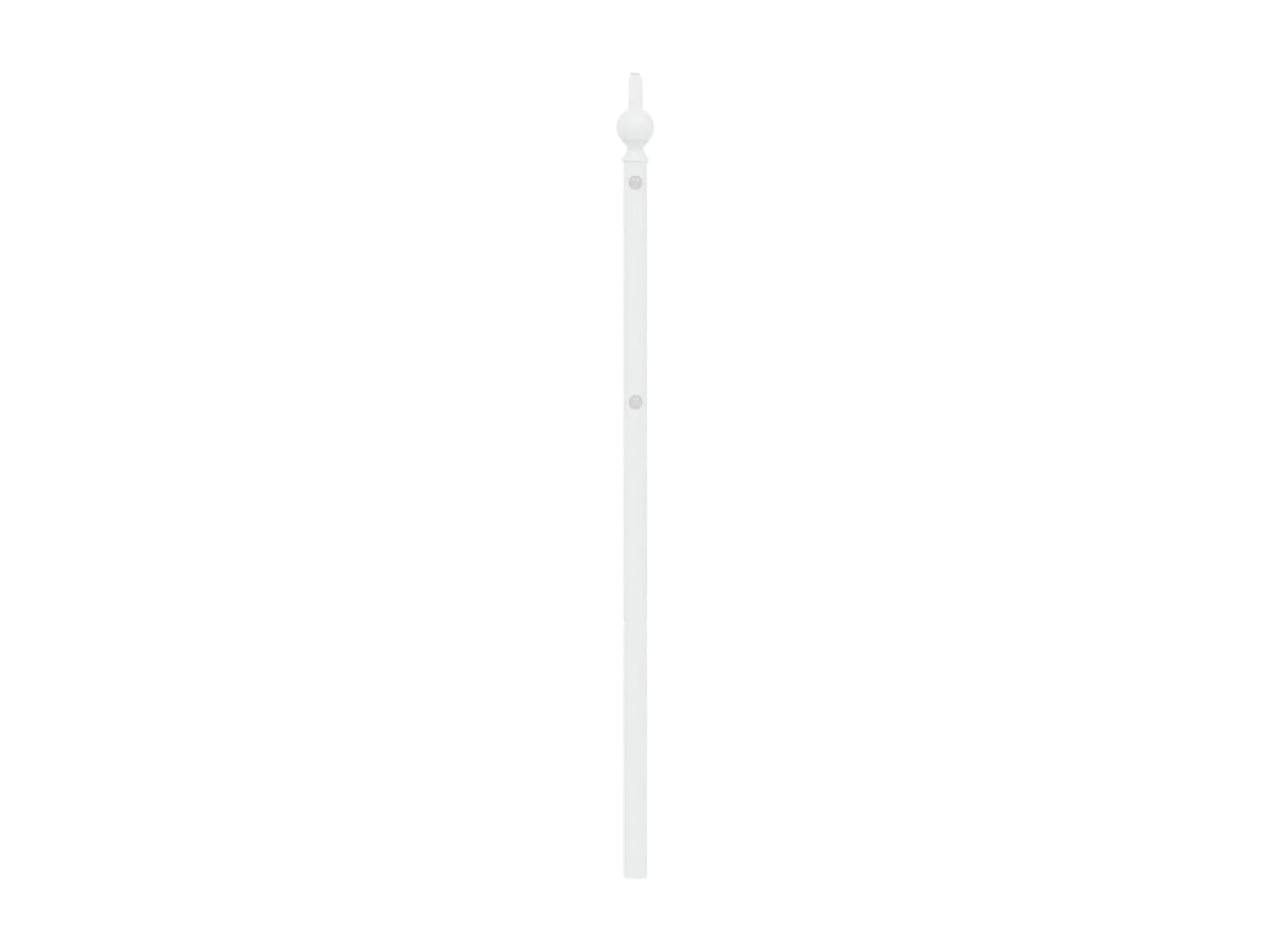 Testiera | Testata del letto in Metallo Bianco 193 cm