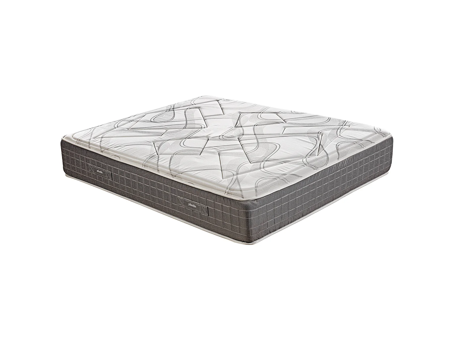 Pack colchón y canapé de 150 x 200 cm de muelles ensacados de 64 cm - PACK SATURN NATURAL de PIKOLIN