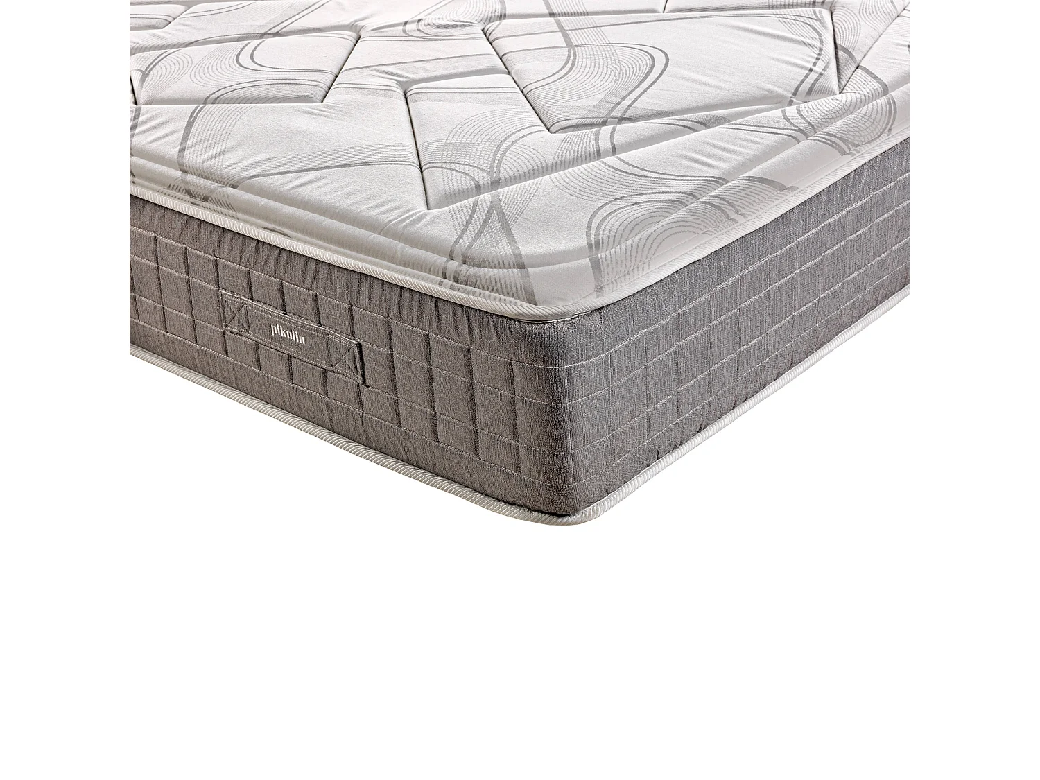 Pack colchón y canapé de 150 x 200 cm de muelles ensacados de 64 cm - PACK SATURN NATURAL de PIKOLIN