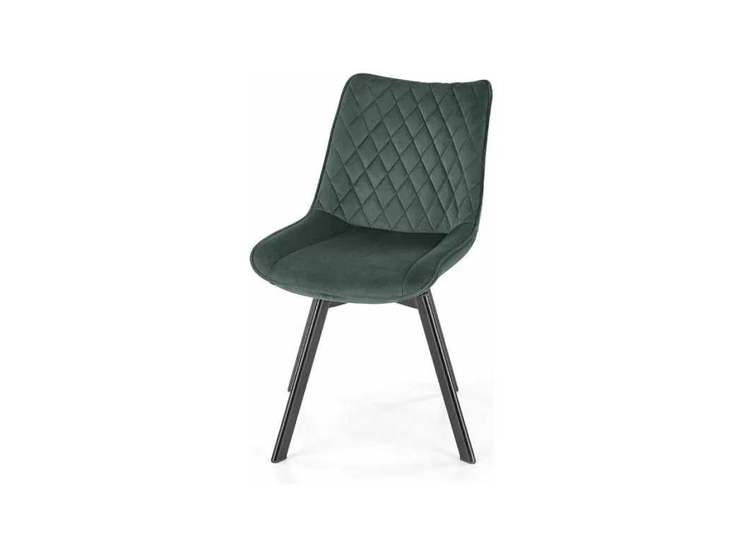 Chaise K520/fonction pivotante/revêtement velours/