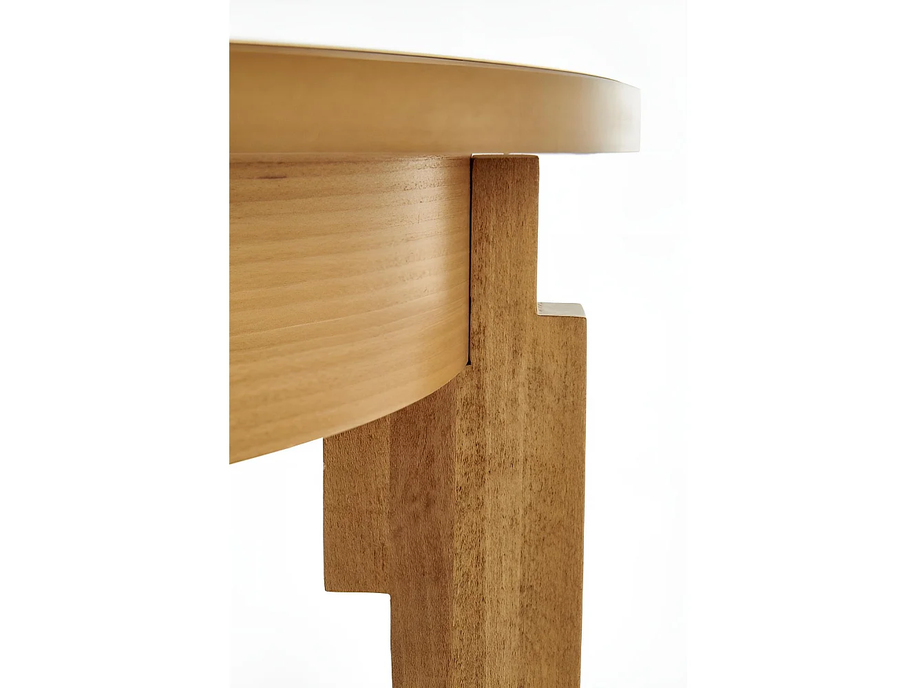 Mesa de comedor Sorbus/madera/beige