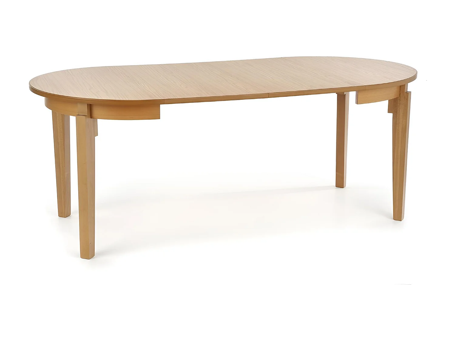 Table à manger Sorbus/Bois/Beige