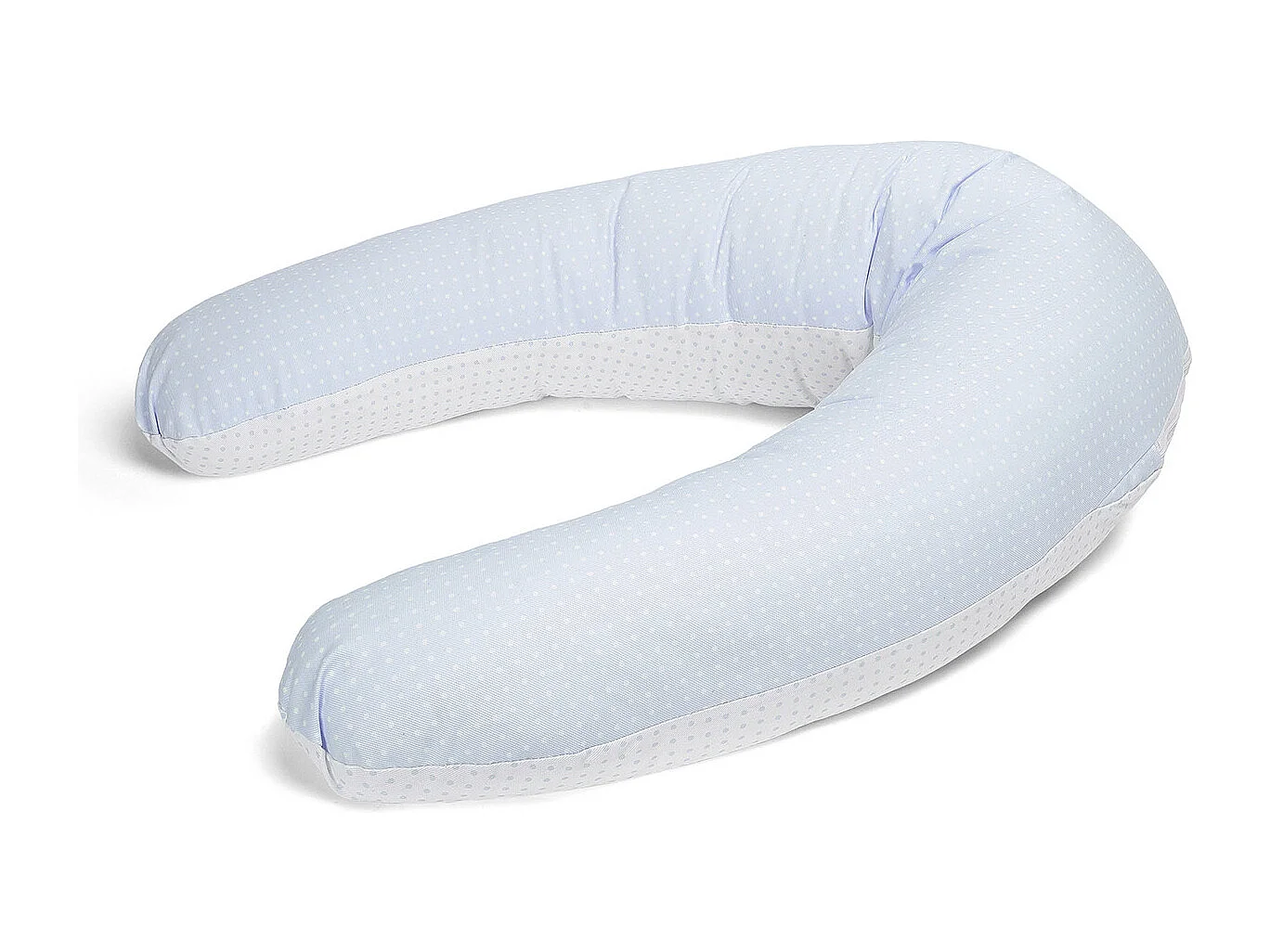 Schwangerschafts- und Stillkissen, Evolutionary BLUE 160 cm - Abnehmbarer Bezug und Faserfüllung