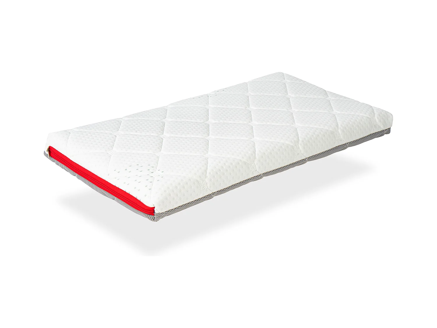 Matelas Bébé Berceau 80X40 épaisseur 7 CM MINI DUO BABY - Déhoussable,lavable, à mémoire et respirant