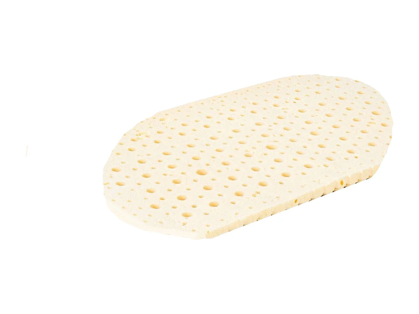 Matelas Couffin  78x36 Epaisseur 3 CM 100% LATEX et Tissu  Naturel