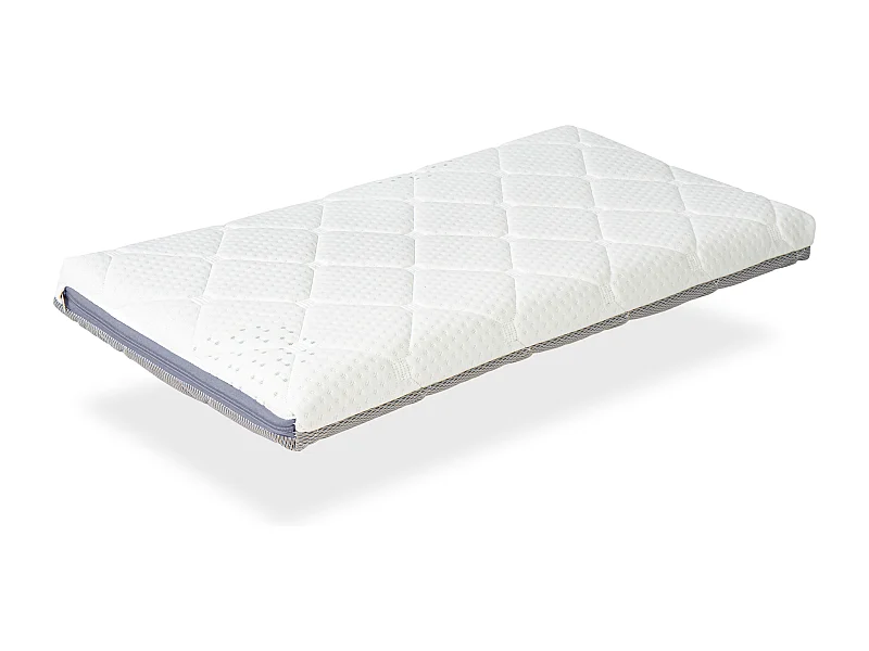 Matelas Bébé Berceau 80x40 épaisseur 7 CM MINI BABY AIR-  Déhoussable,lavable, adaptable et respirant